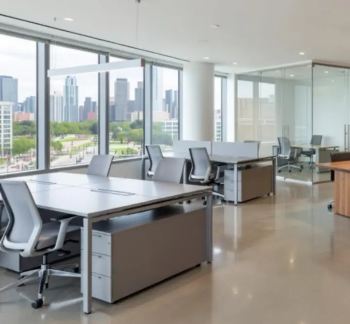 Premium office floorplate representing a commercial listing